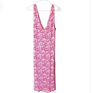 BCBG Paris Women's V-Neck Midi Dress